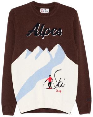 MC2 Saint Barth Bombardino Jumper - Brown