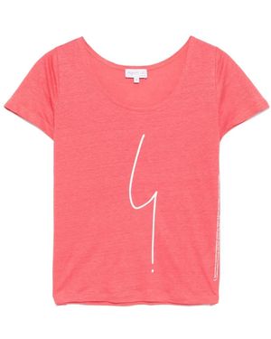 agnès b. Irony Mark Tasmanie T-Shirt - Pink