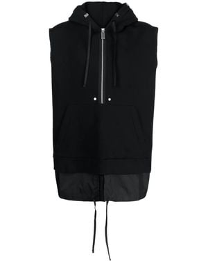 1017 ALYX 9SM ハーフジップ ノースリーブパーカー - ブラック