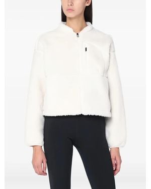 The North Face Zip-Up Faux-Fur Jacket - White