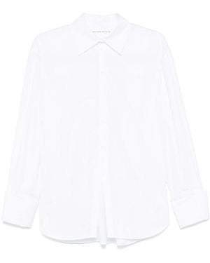 Mark Kenly Domino Tan Sita Shirt - White