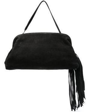 Philosophy Di Lorenzo Serafini Fringed Clutch Bag - Black