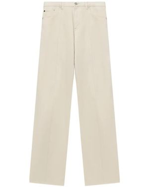 Helmut Lang Wide-Leg Jeans - White