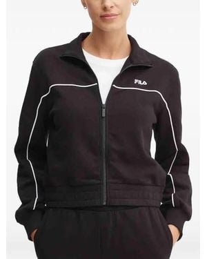 Fila Zip-Up Sweatshirt - Black