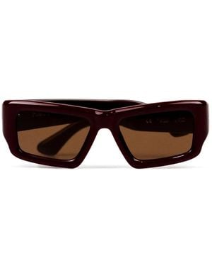 Port Tanger Square-Frame Sunglasses - Brown