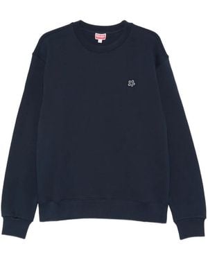 KENZO Sweat À Appliqué - Blue