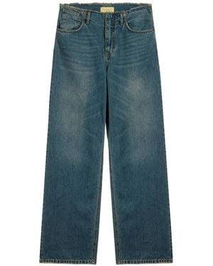 Momoní Seior Raw-Cut Jeans - Blue