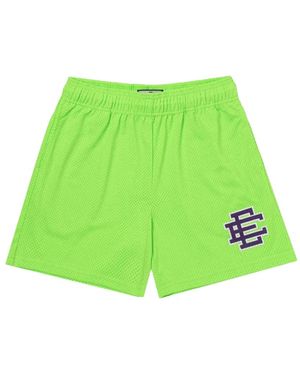 Eric Emanuel Logo-Print Shorts - Green