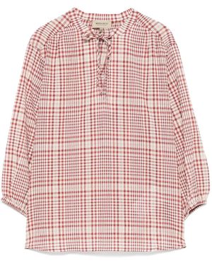 Woolrich Karierte Bluse - Pink