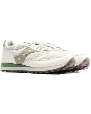 Saucony Jazz 2044-275 Sneaker Dark Running Shoes Gbnc1089 in Green