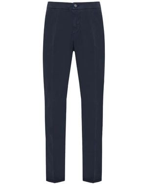 richard j. brown Pantalon Fuselé À Patch Logo Caprera - Blue