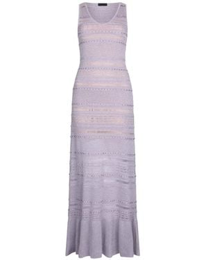 Liu Jo Knitted Dresses - Purple