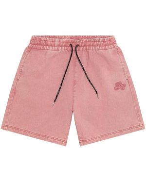 Aape By A Bathing Ape Shorts mit Logo-Stickerei - Pink