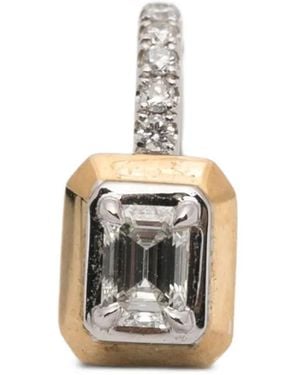 Rainbow K Diamond Earrings - White