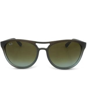 Ray-Ban Brad Pilot-Frame Sunglasses - Green