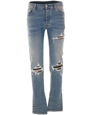 Amiri Mx1 Distressed Jeans - Blue