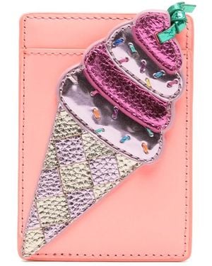 Kurt Geiger Ice-Cream Card Holder - Pink
