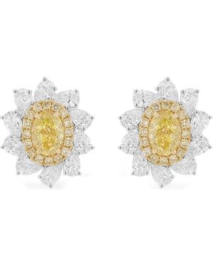 HYT Jewelry 18K And Diamond Earrings - Metallic