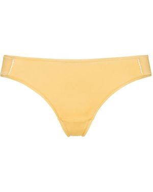 Eres Mika Soyeuse Thongs - Yellow