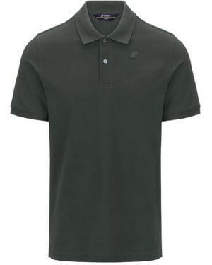 K-Way Short-Sleeve Polo Shirt - Green