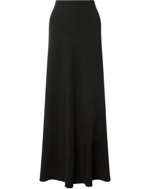 Alberta Ferretti High-Waisted Maxi Skirt - Black