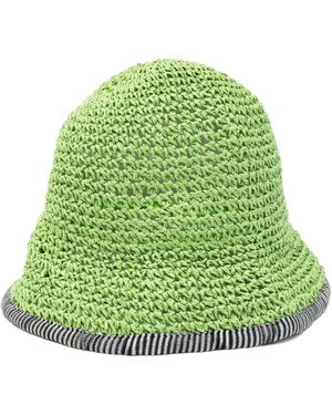 Missoni Cappello Bucket Con Dettaglio A Righe - Verde