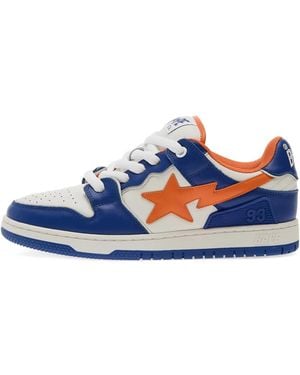 A Bathing Ape Sk8 Sta 1 M2 Trainers - Blue