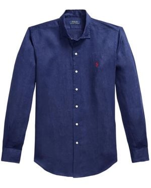 Polo Ralph Lauren Long-Sleeve Shirt - Blue