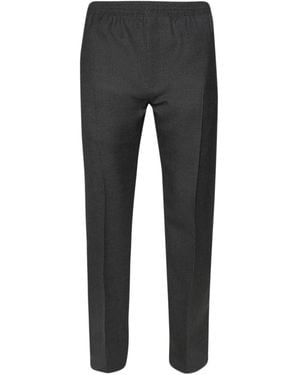 Givenchy Elasticated-Waist Wool Pants - Gray