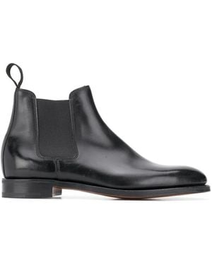 John Lobb Lawry Leather Chelsea Boots - Black