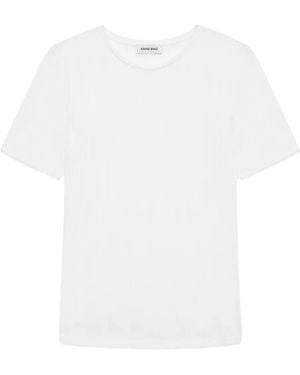 Anine Bing T-Shirt Pia - Blanc