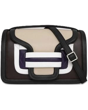 Pierre Hardy Alpha Colour-Block Shoulder Bag - Black