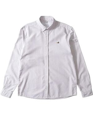 Dean Edmonds Bd Striped Shirt - Gray