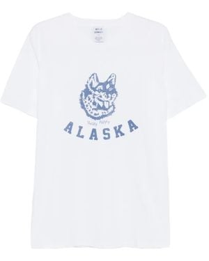 WILD DONKEY Camiseta con motivo gráfico - Blanco