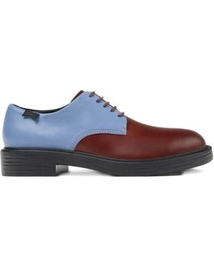 Camper Twins Leather Shoes - Brown