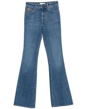 Jacob Cohen Faded Flared Jeans - Blue
