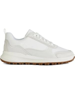 Geox Biela Panelled Trainers - White
