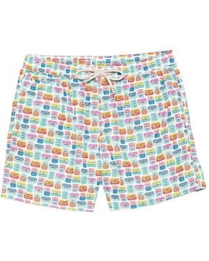 MC2 Saint Barth Lighting Swim Shorts - Blue