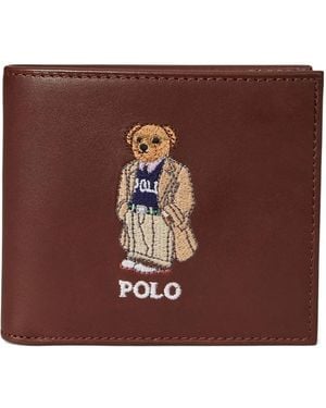 Polo Ralph Lauren Portafoglio Polo Bear - Marrone