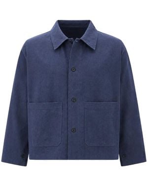 Estudio Niksen Button-Up Jacket - Blue
