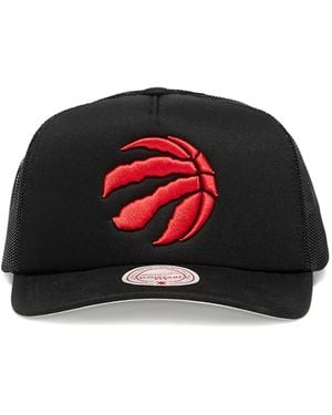 Mitchell & Ness Raptors-Logo Trucker Cap - Red
