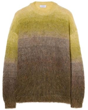 Off-White c/o Virgil Abloh Arrow Gradient Crewneck Jumper - Green