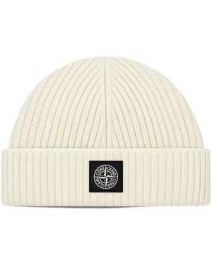 Stone Island N100008 Two-Tone Vanisé Cashmere - Natural