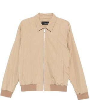 DSquared² Zip-Up Jacket - Natural