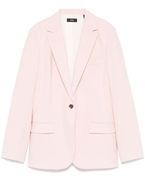 美品⭐︎Theory ☆春 スプリングジャケット ピンク ピンク Theory ジャケット レディース | Lyst