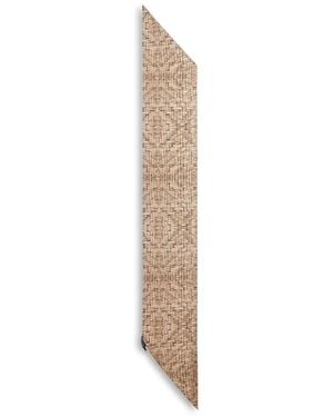 Giorgio Armani Logo-Patch Scarf - White