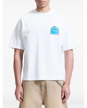 RETERNITY Le Signe Printed T-Shirt - White