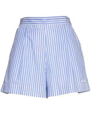 MC2 Saint Barth Short Rayé Amani - Blue