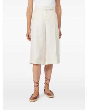 Max Mara Linen Trousers - Natural