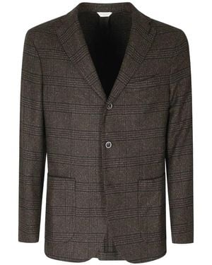 Boglioli Prince Of Wales Check Blazer - Black